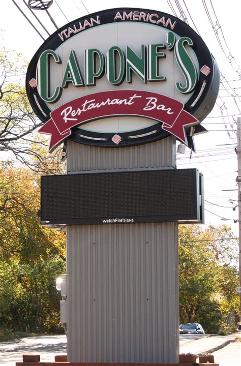 Capones peabody - Capone's Restaurant & Lounge. July 11, 2019 ·. Throwback Thursday! Join us for #TBT dinner specials tonight and Open Mic Night with Thursday Night Blues Jam at Capone's in Peabody! Enjoy great savings, a delicious meal & stay to hear live music in the lounge at 8pm! www.caponesdining.com.